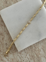 Zirkon Taş 14k Kadın Bileklik