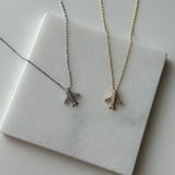 Mini Uçak Kolye (gümüş)