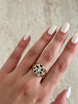 Bordo Taş Kadın Yüzük