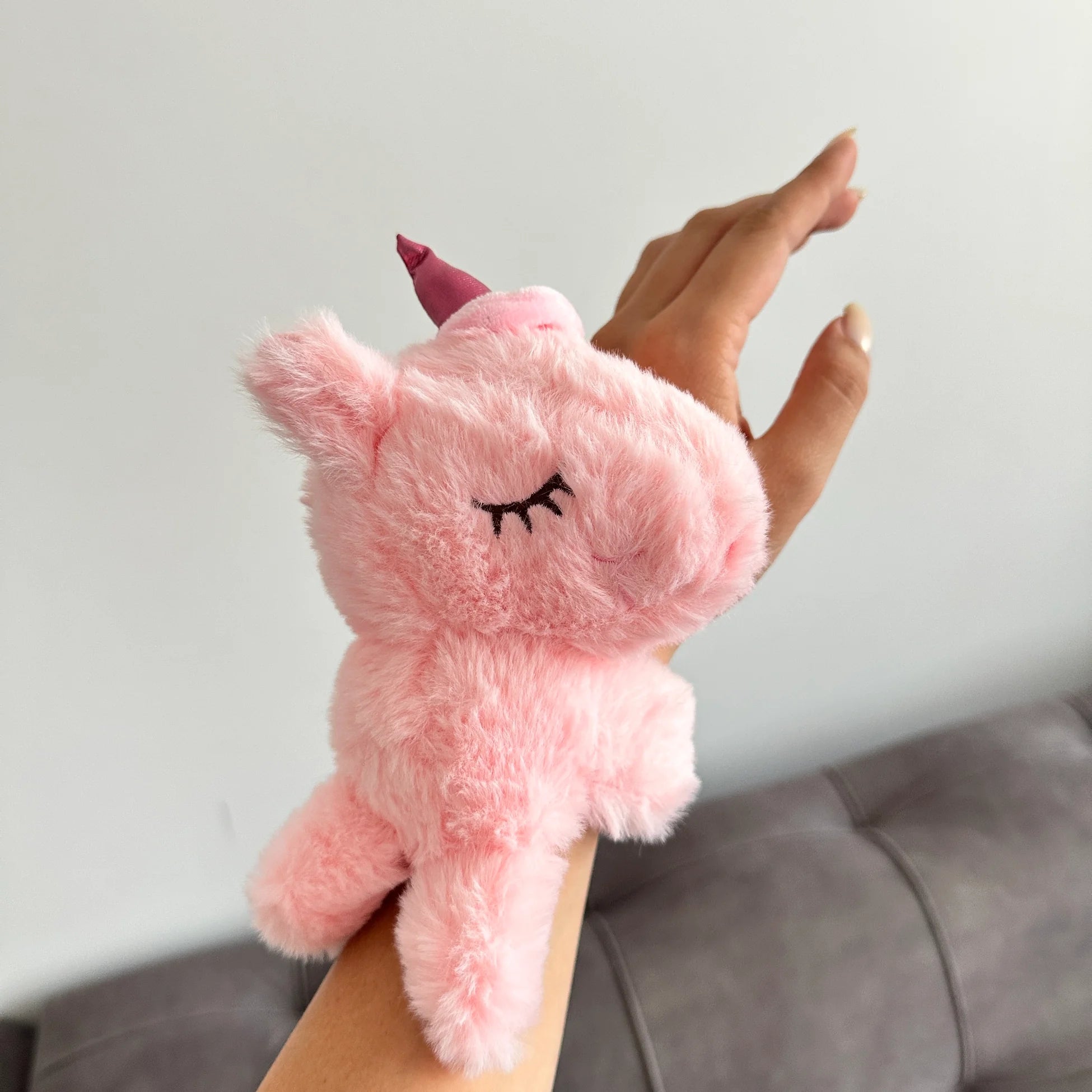 Unicorn Peluş Toka & Çanta Aksesuarı