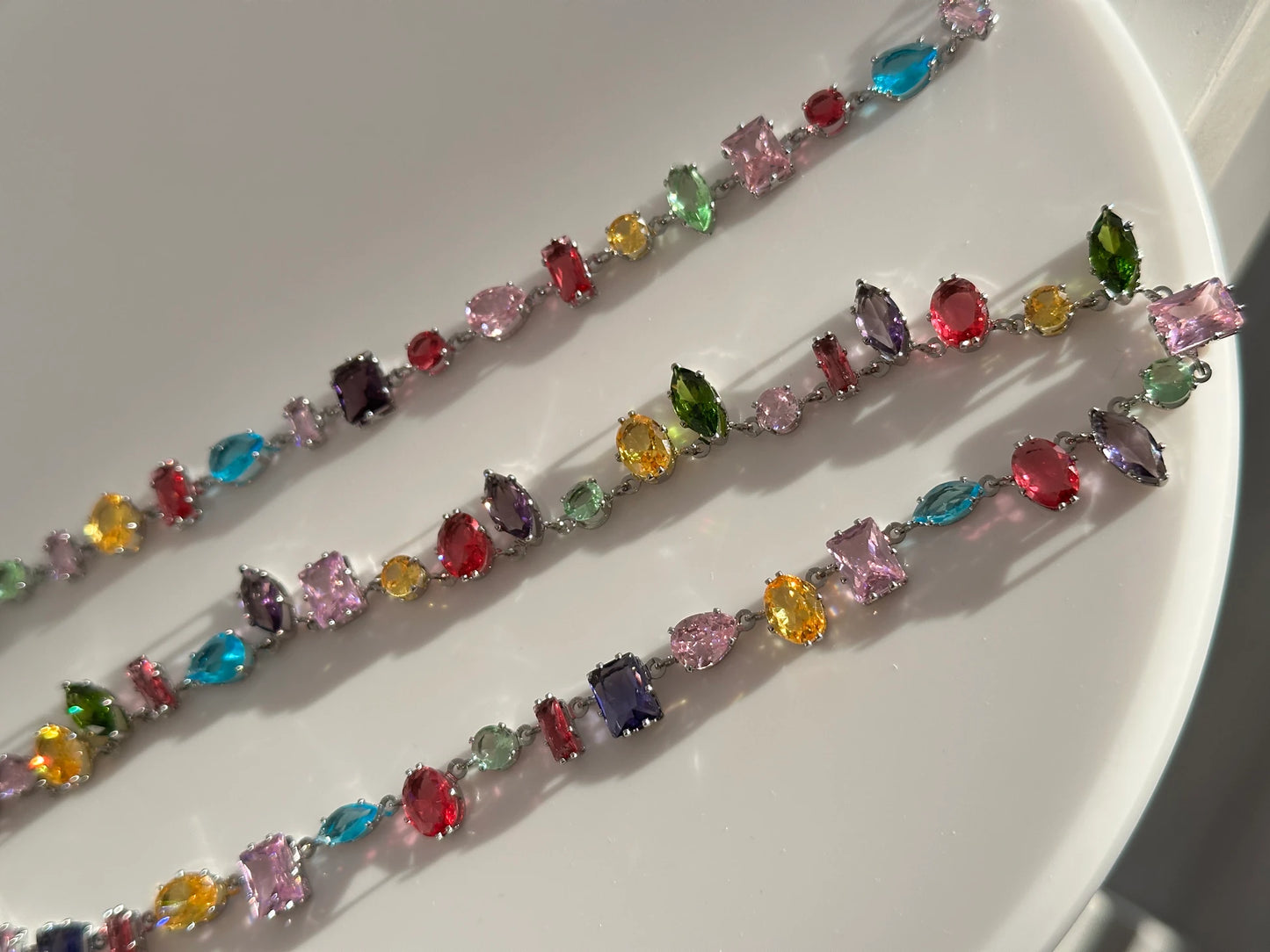 Tasarım Taş Kadın Choker Kolye