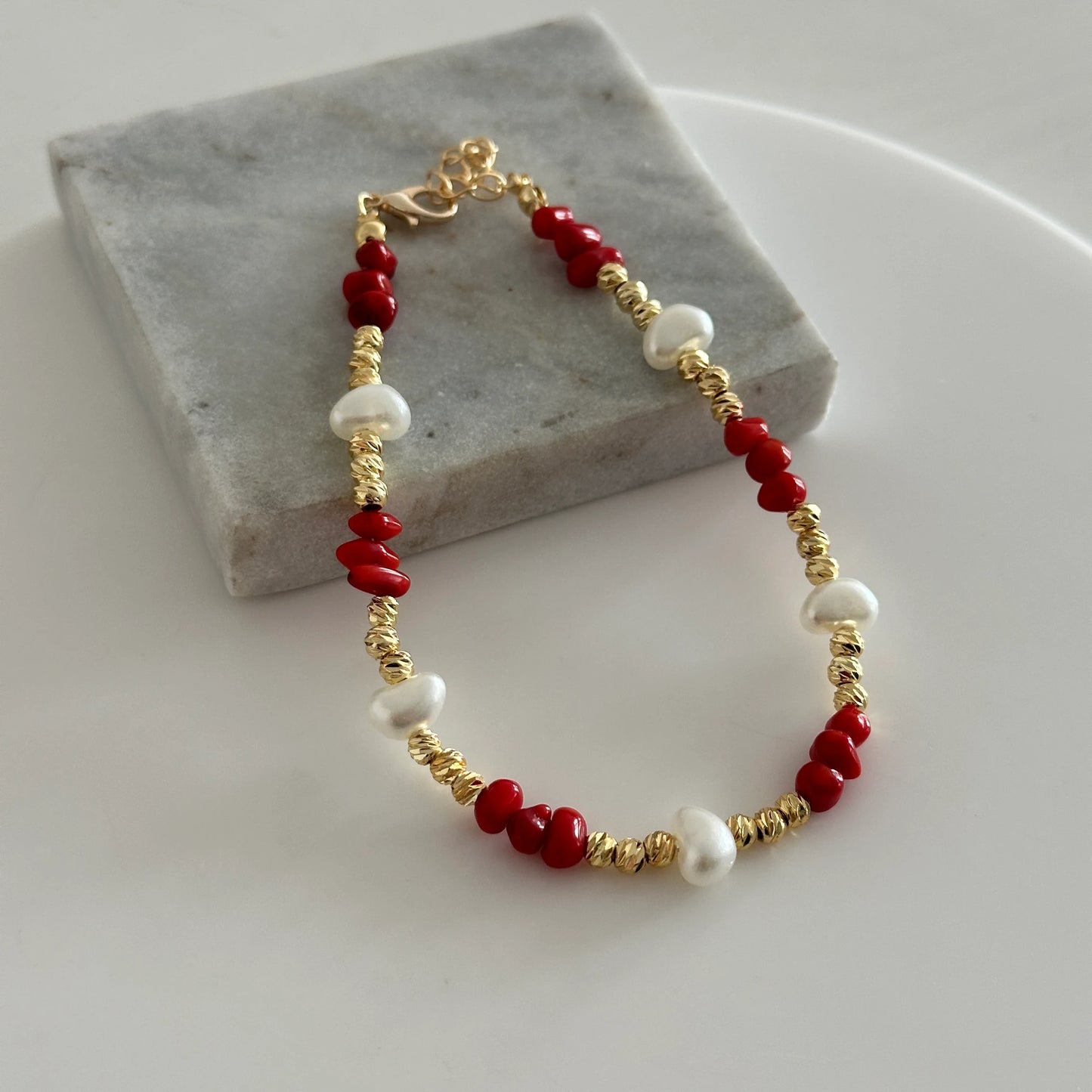 Kırmızı İncili Dorika Halhal