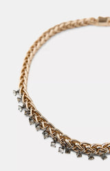 Gümüş Taş Tasarım Zincir Kadın Kolye