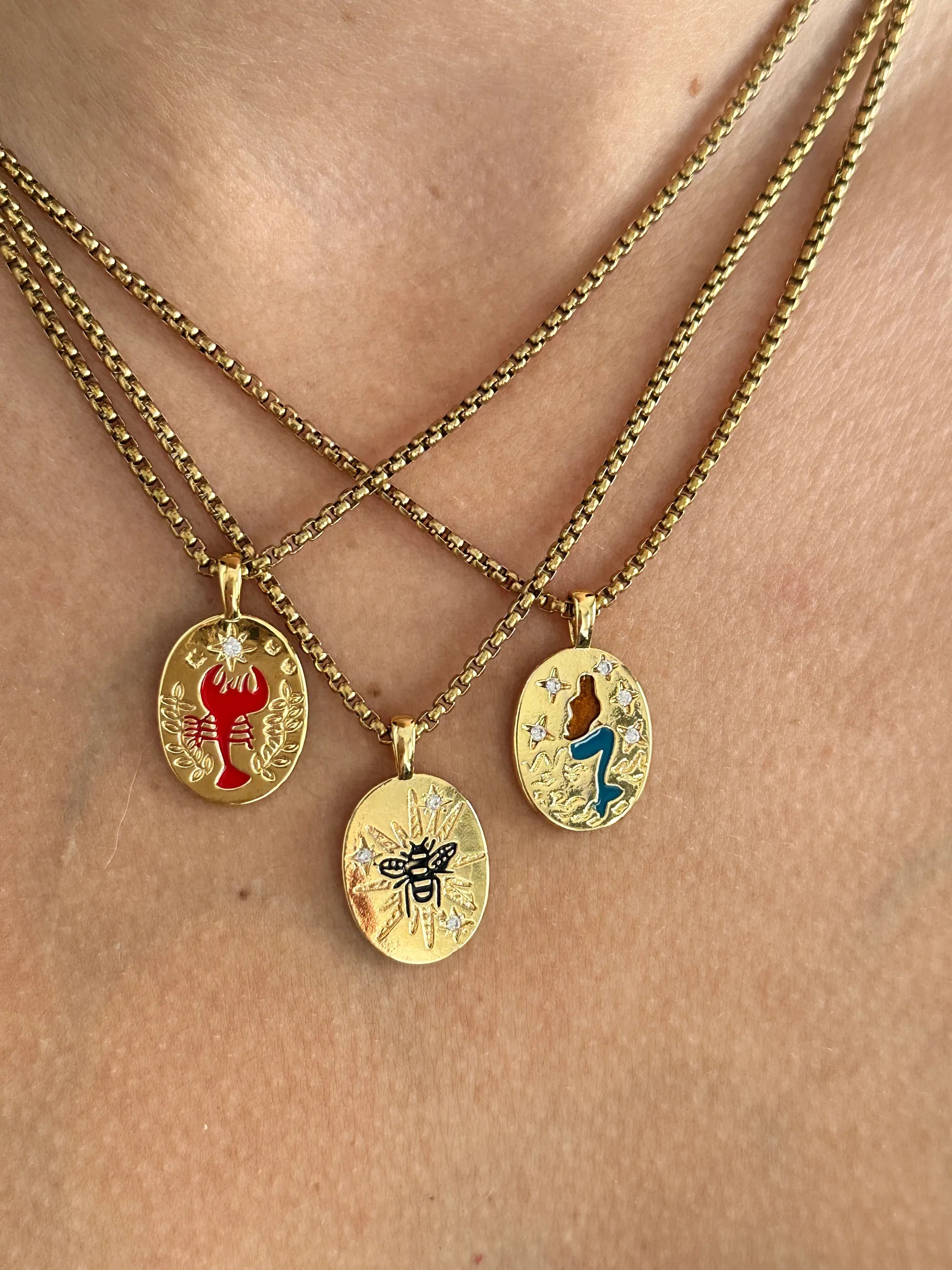 Tarot Çelik Kolyeler