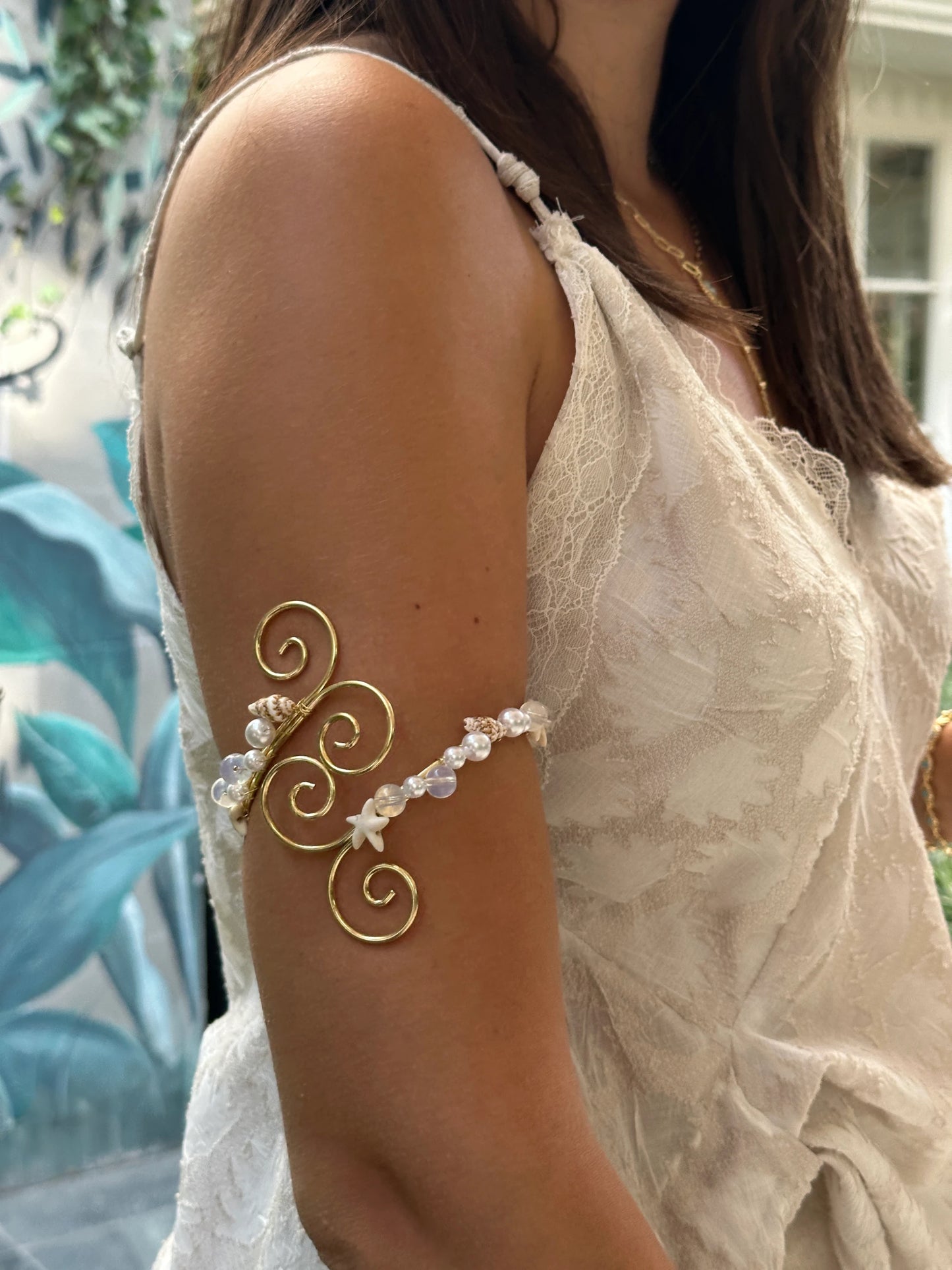 Deniz Kabuklu Sarmal Pazu Bileziği