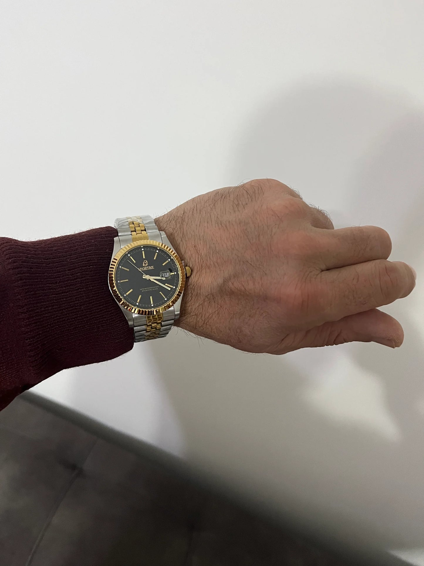 Siyah Aura Erkek Saat / 40 MM