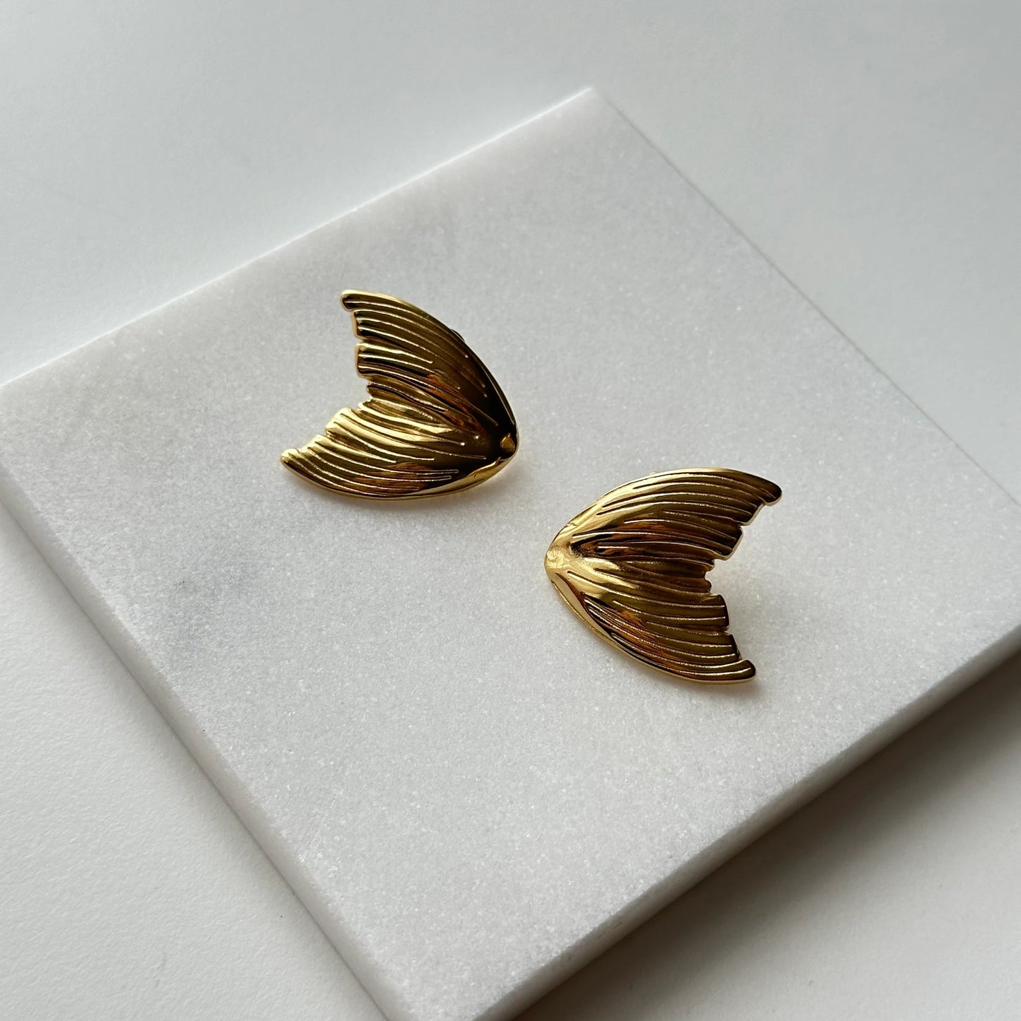 Balık Kuyruğu Çelik Küpe