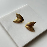 Balık Kuyruğu Çelik Küpe