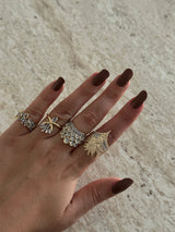 Kuş Gold Gümüş Zirkon Kadın Yüzük