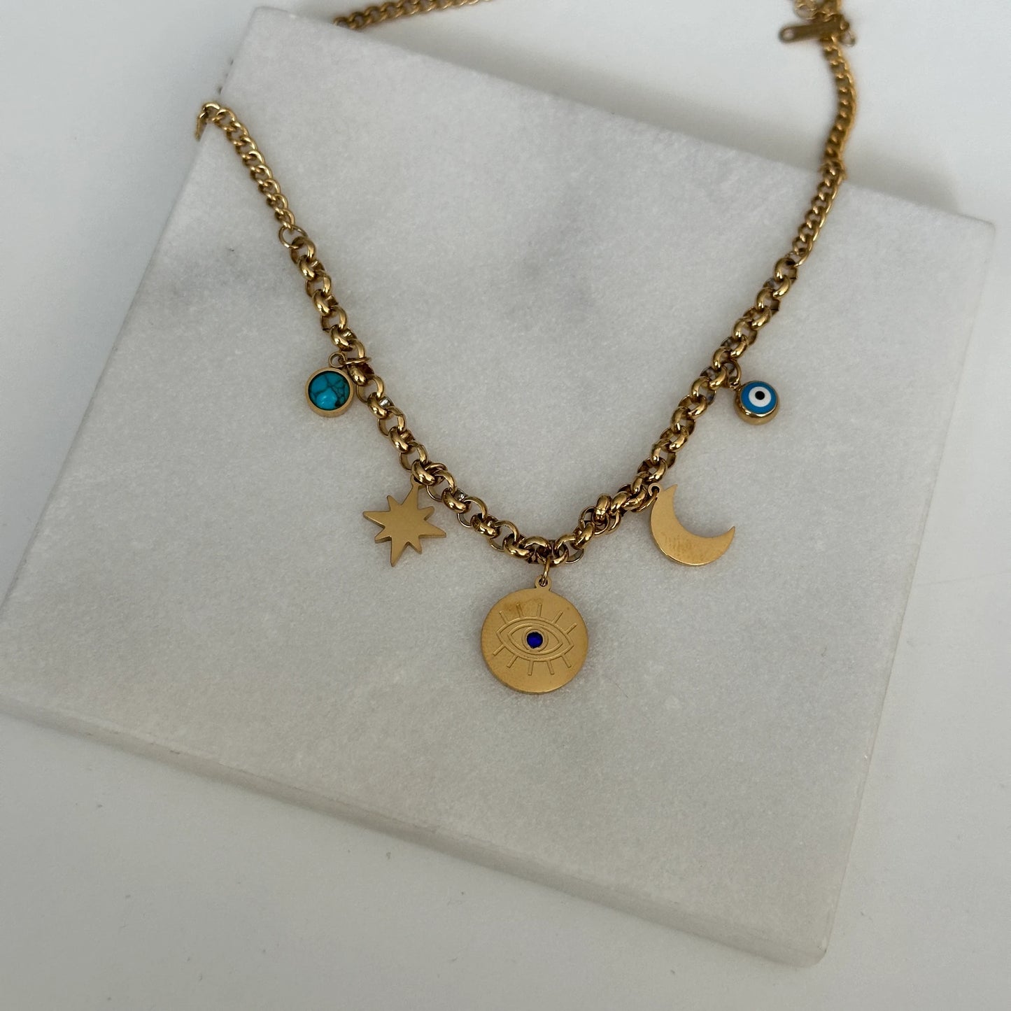 Şans Çelik Kadın Kolye