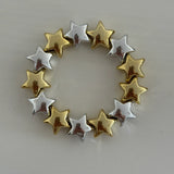 Yıldız Mix Boncuk Elastik Bileklik