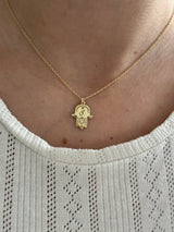 Fatma Ana Eli Harf Kolye (925 ayar gümüş)