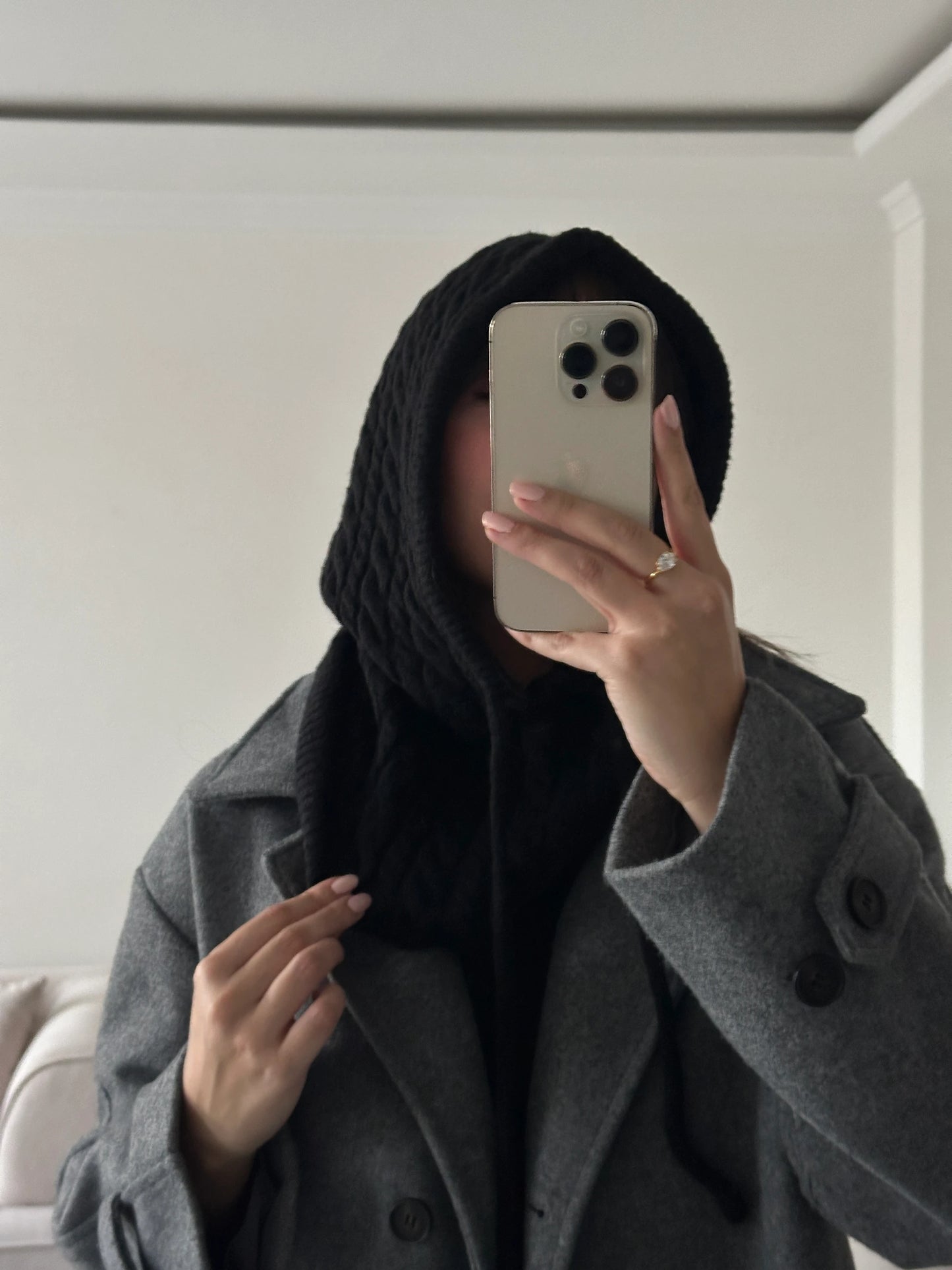 Örgü Kadın Balaklava