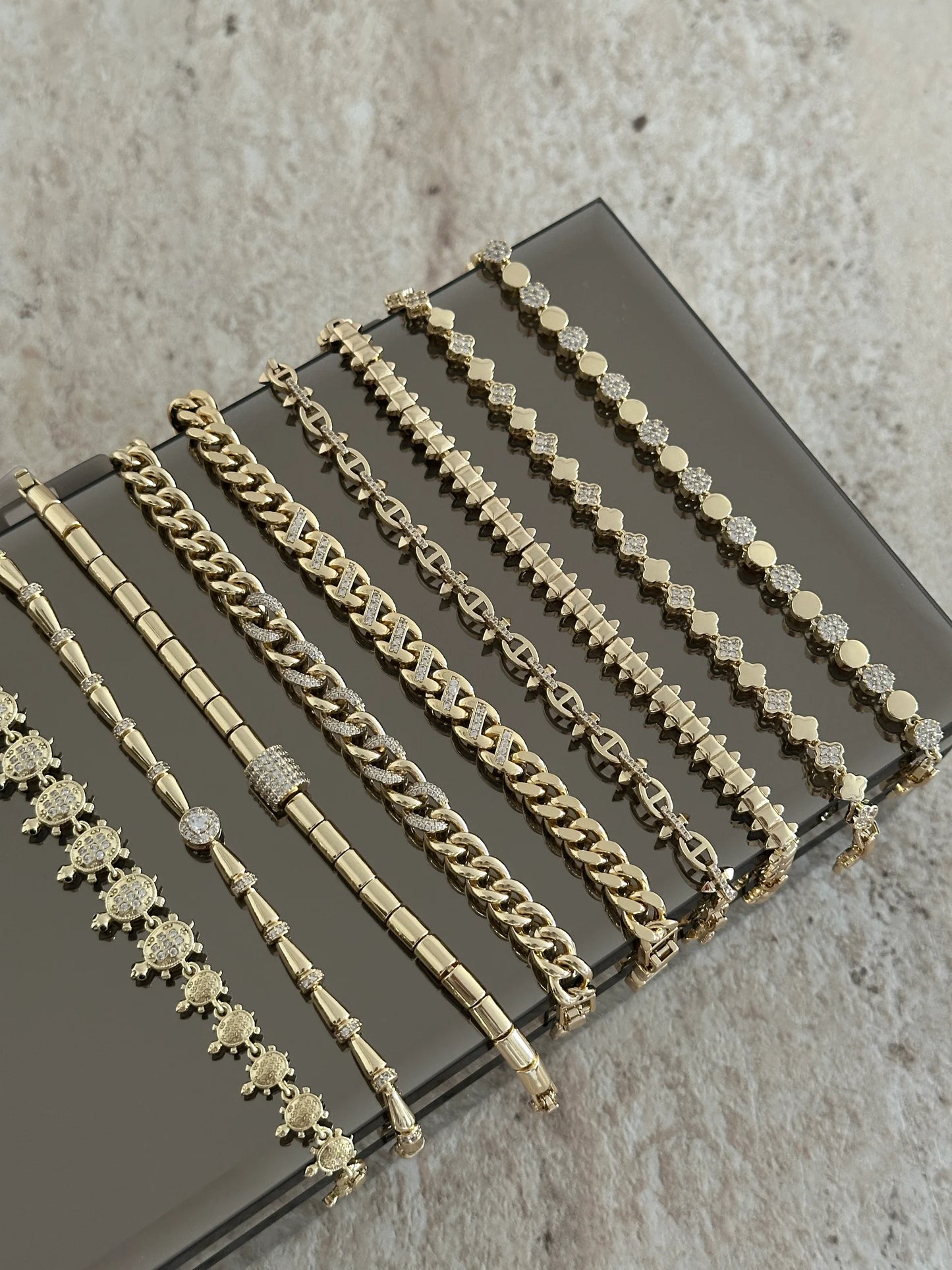 Mini Çiçek 14k Kadın Bileklik