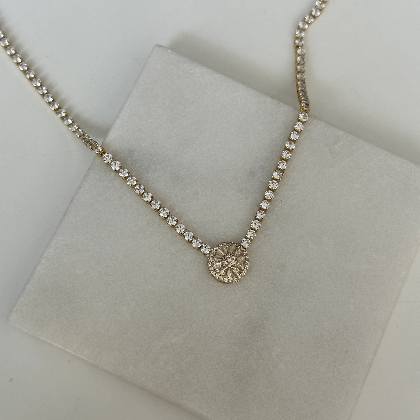 Su Yolu Gold Nazar Kadın Kolye