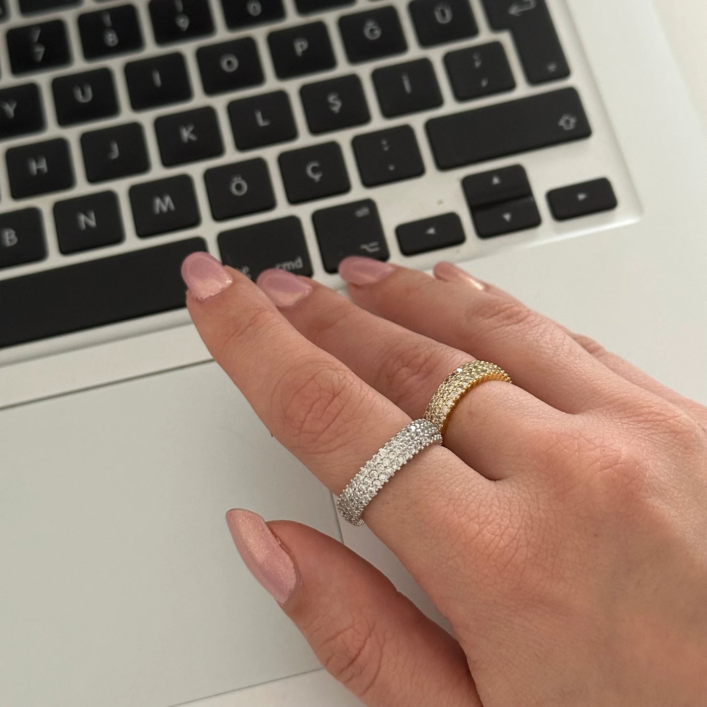 Zirkon Yüzük (gold)