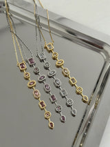 Renktaş Silver Dekolte Kadın Kolye