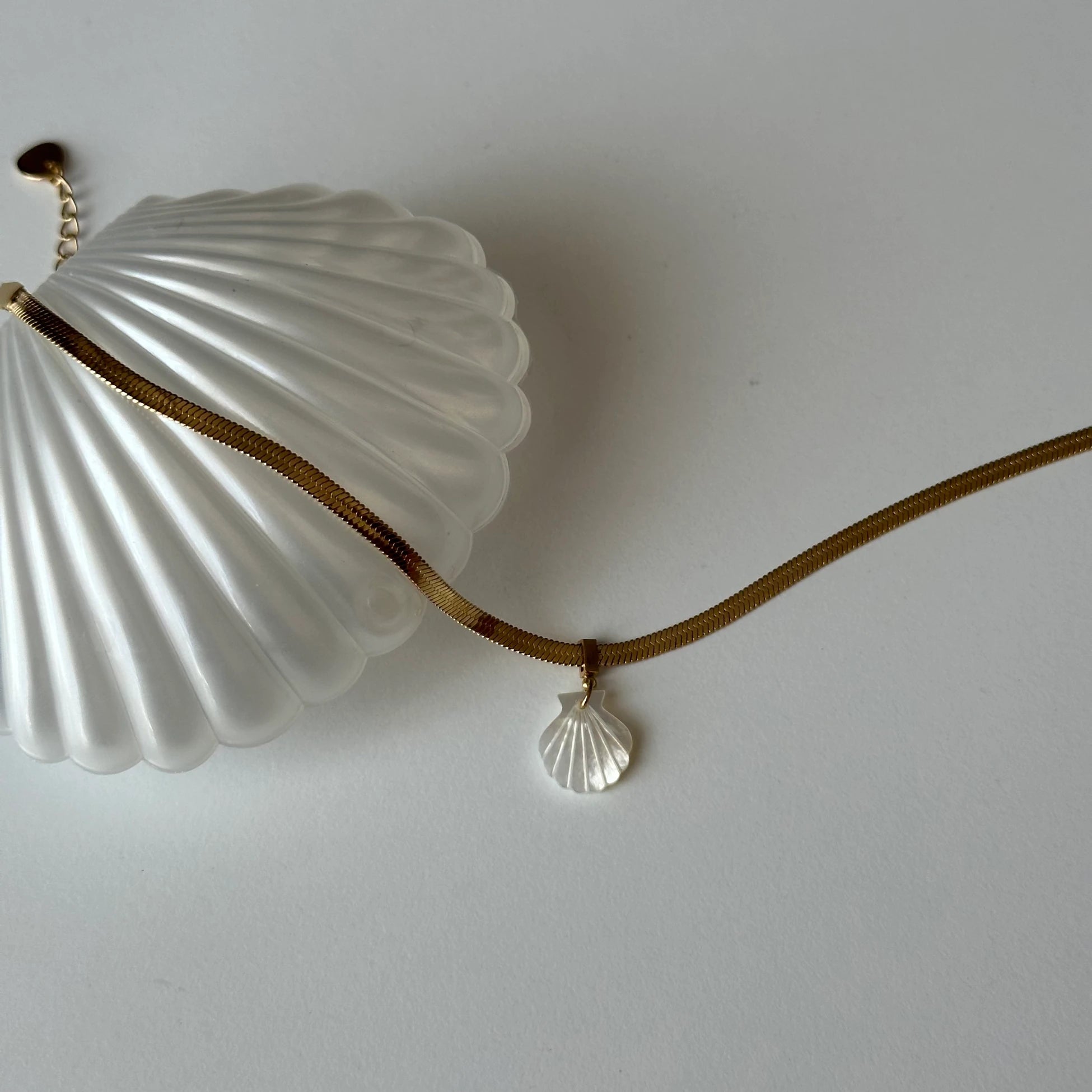 İstiridye Sedefli Çelik Halhal