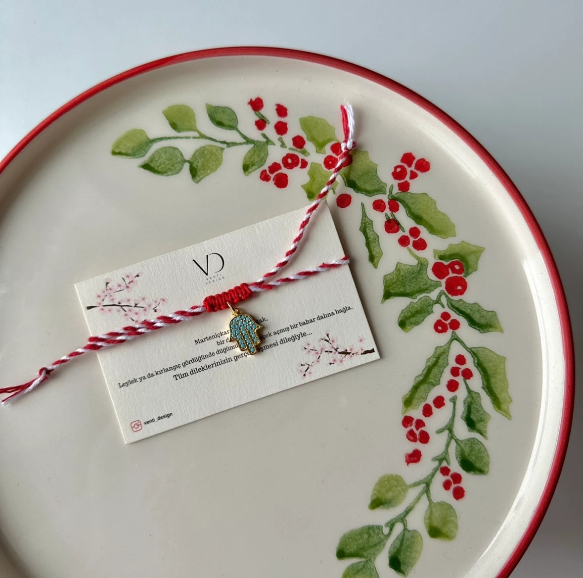 Kişiye Özel Marteniçka Bileklik (Fatma Ana Eli)