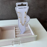 Pul İkili Çelik Halhal