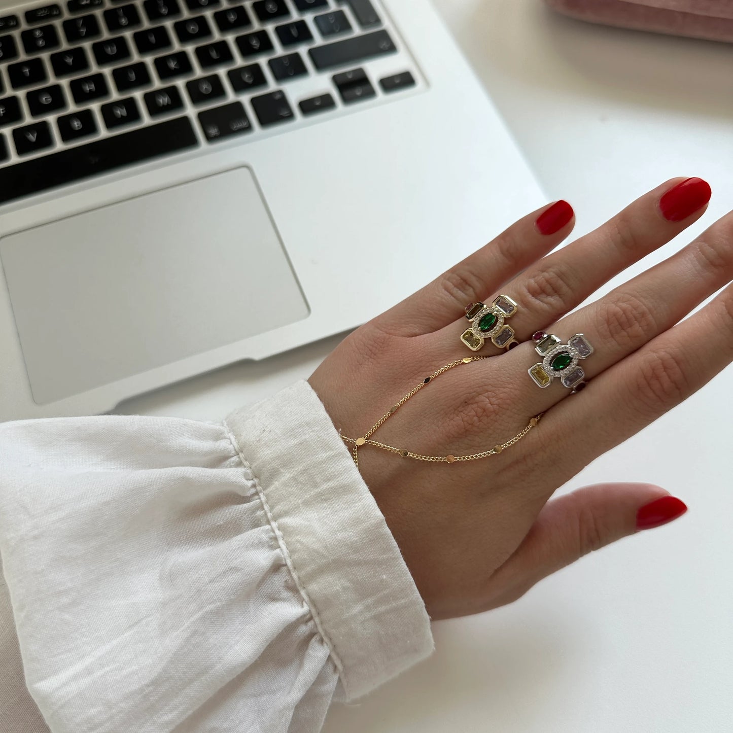 Renktaş Tasarım Kadın Yüzük