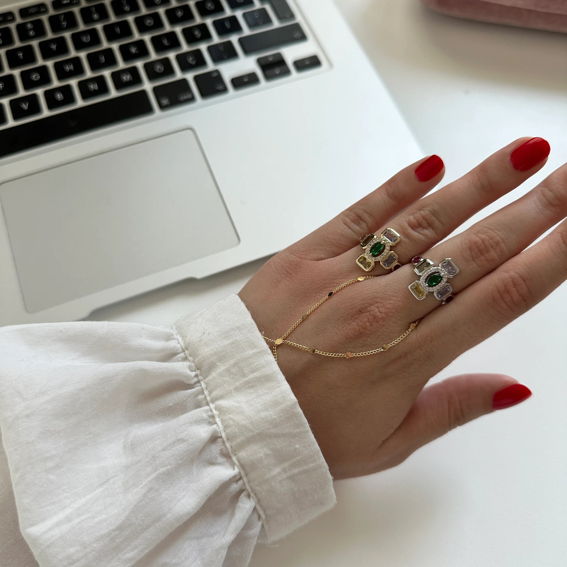 Renktaş Tasarım Kadın Yüzük