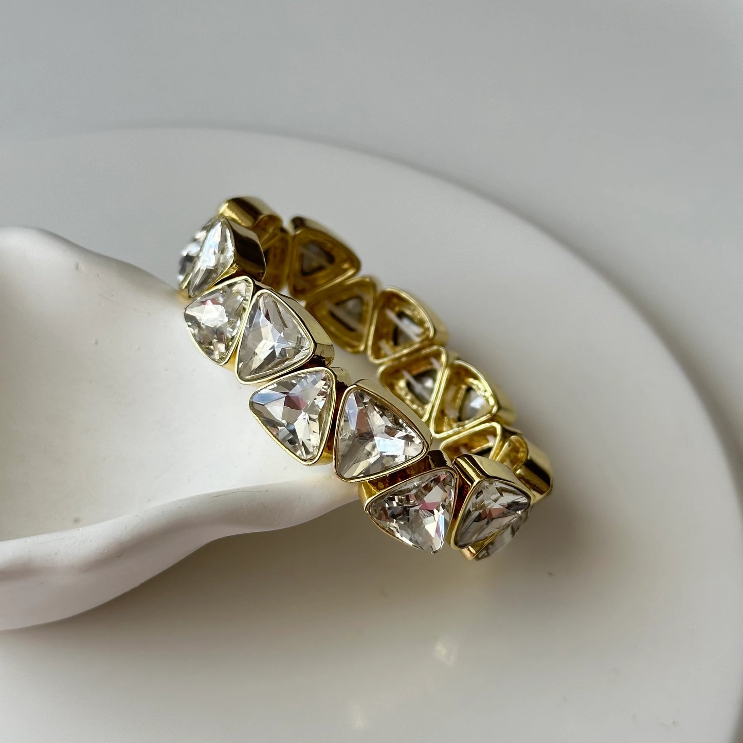 Üçgen Elastik Bileklik