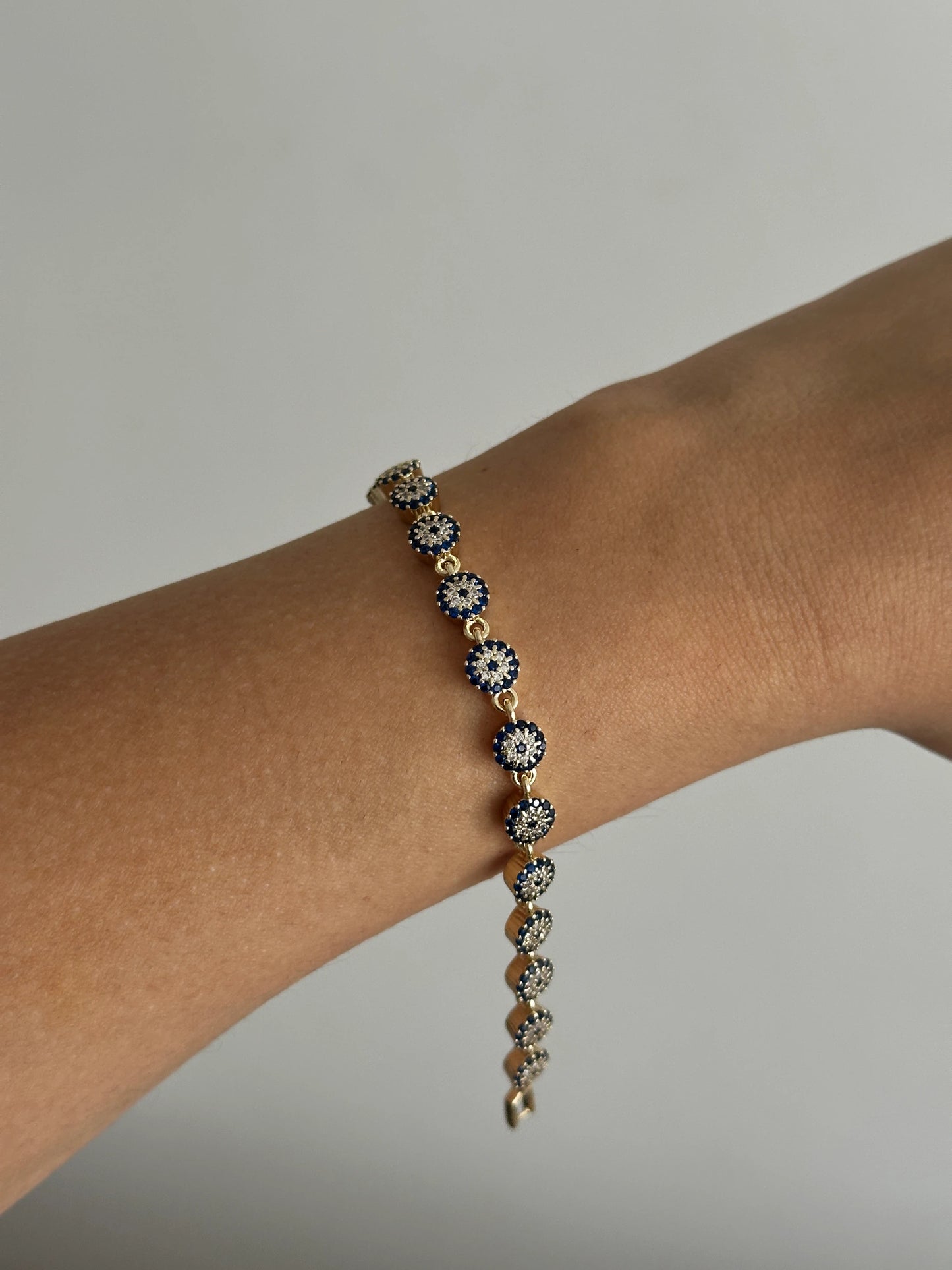 14k Altın Nazar Kadın Bileklik