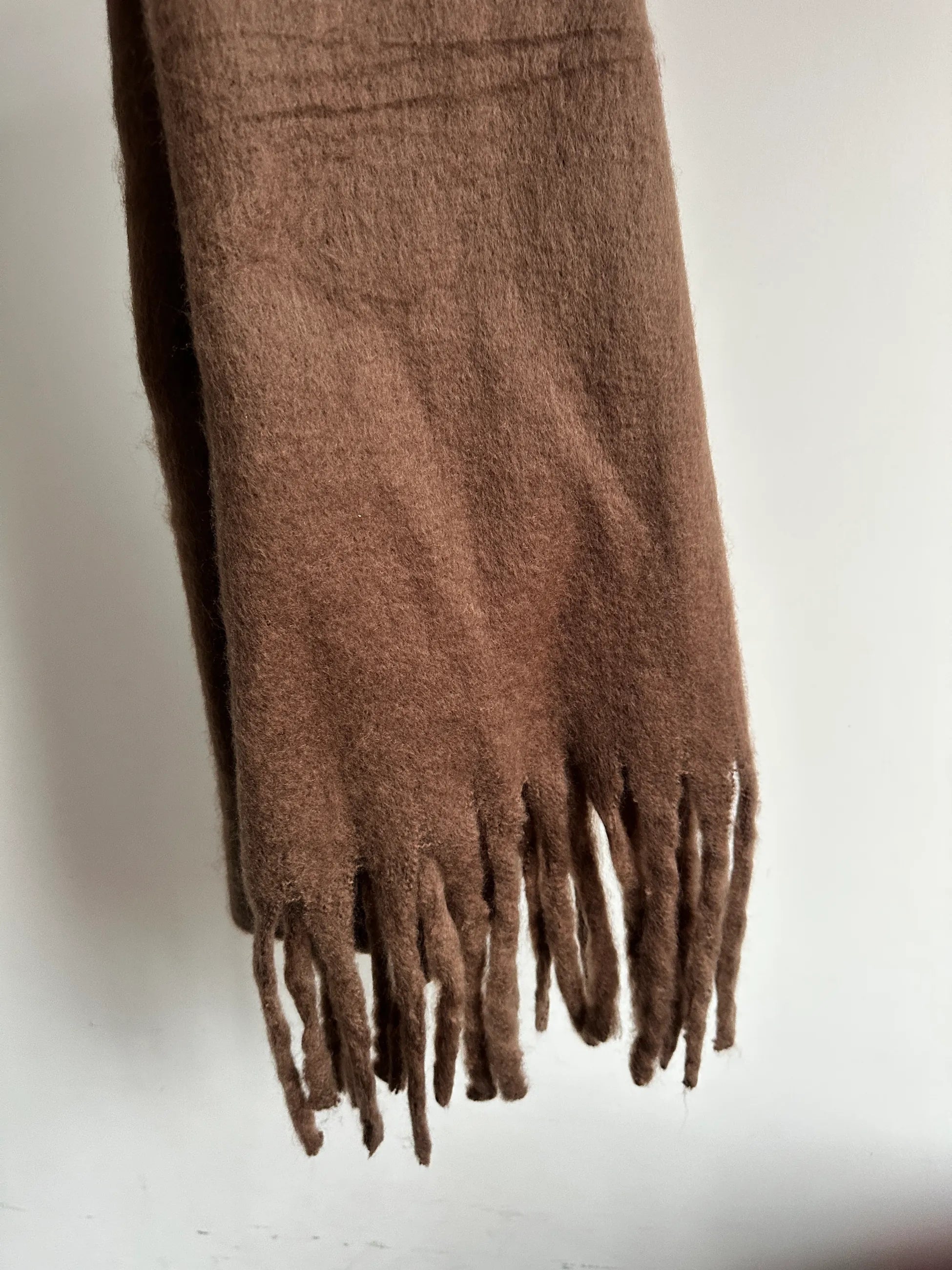 Kahve İthal Pinterest Kadın Atkı