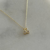 Minimal Kiraz Kuyumcu İşçiliği Kadın Kolye