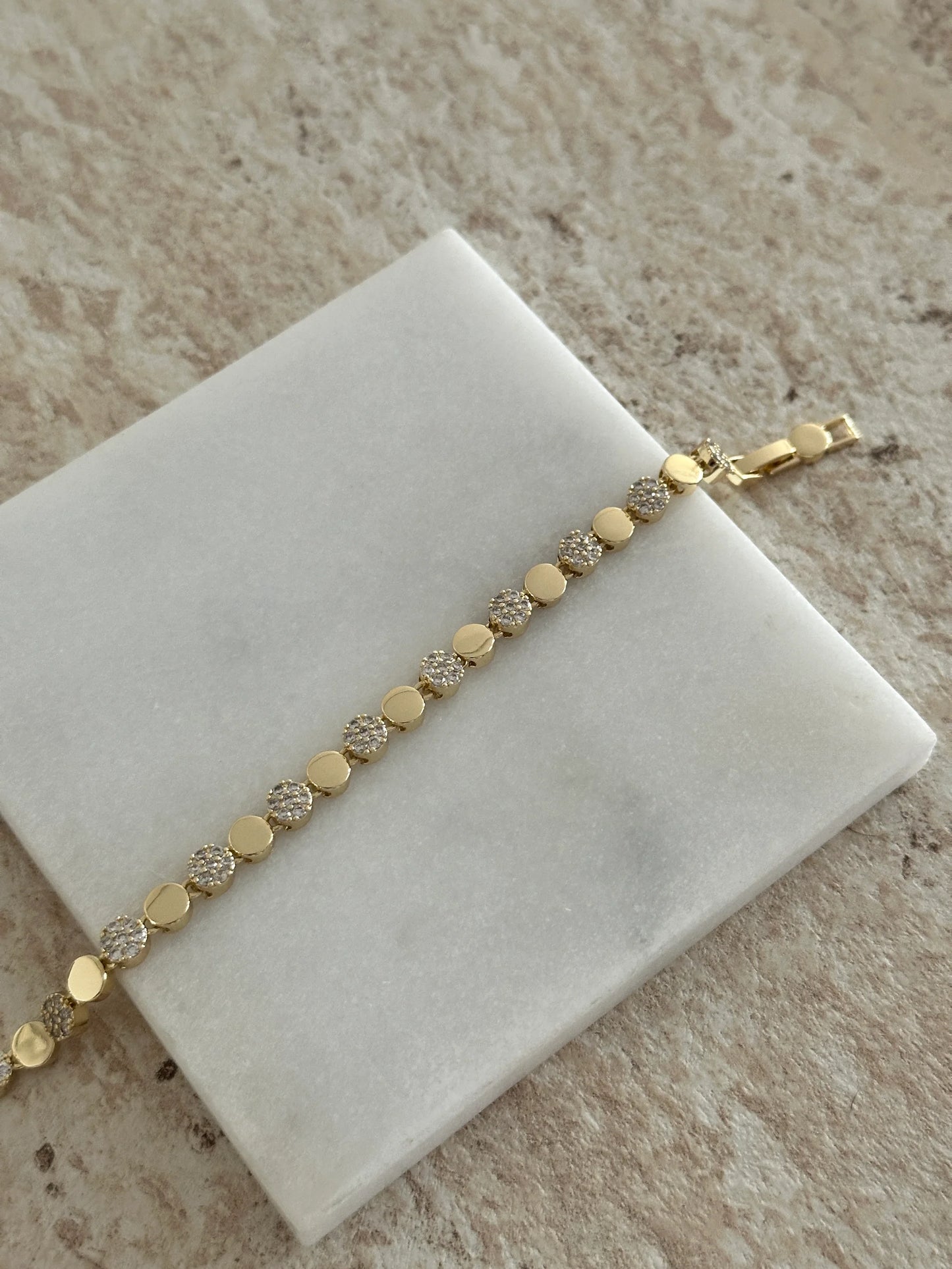 Gold & Gümüş 14k Kadın Bileklik