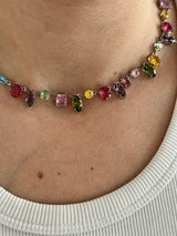 Tasarım Taş Kadın Choker Kolye