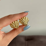 Minimal Çift Taraflı İstiridye Kabuk Kadın Kolye