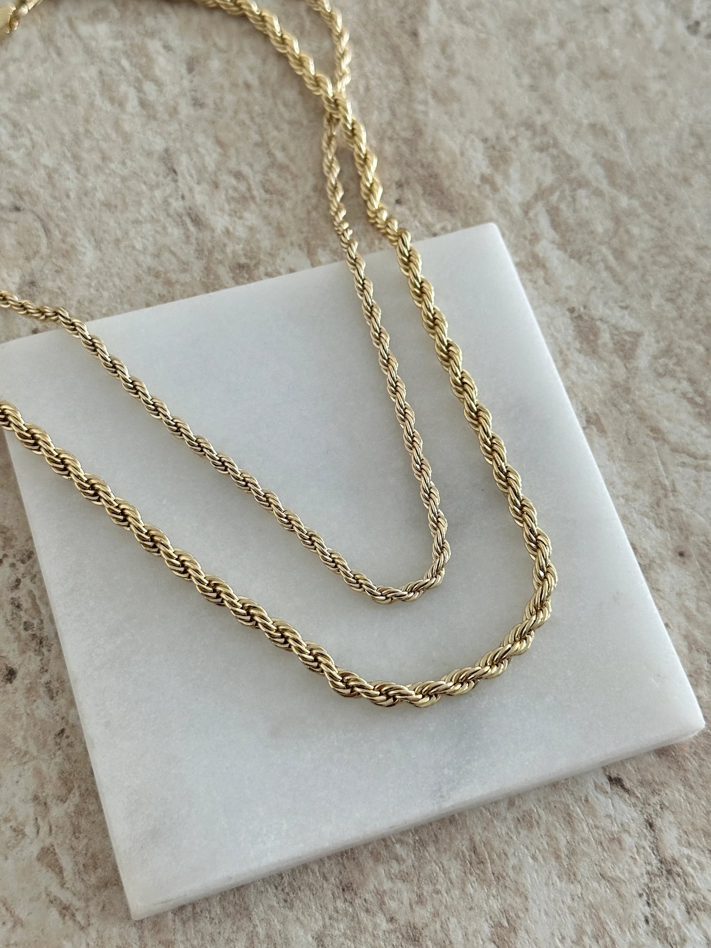 45cm 14k Burgu Zincir Kadın Kolye