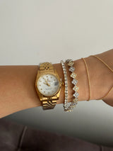 Beyaz Aura Kadın Saat / 35MM