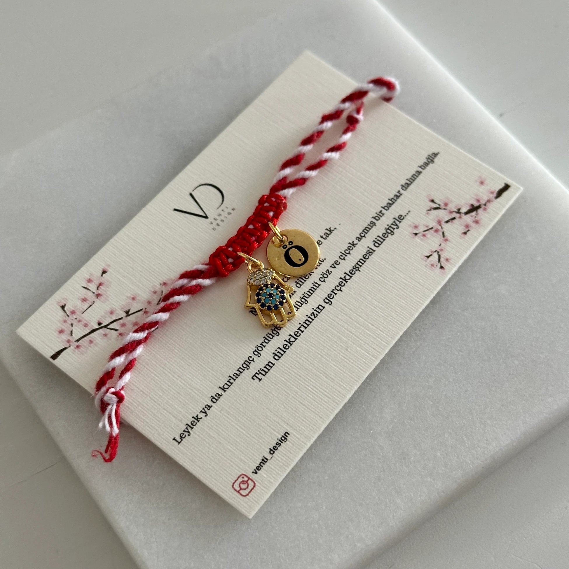 Kişiye Özel Marteniçka Bileklik (Nazar Fatma Ana Eli)