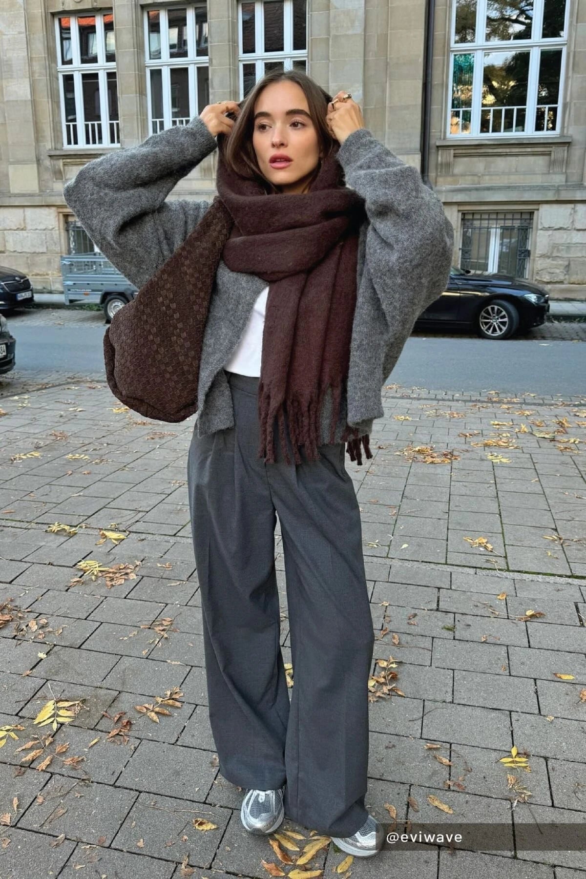 Acı Kahve Pinterest Kadın Şal Atkı