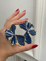 Yarım Yaprak Kadın Küpe