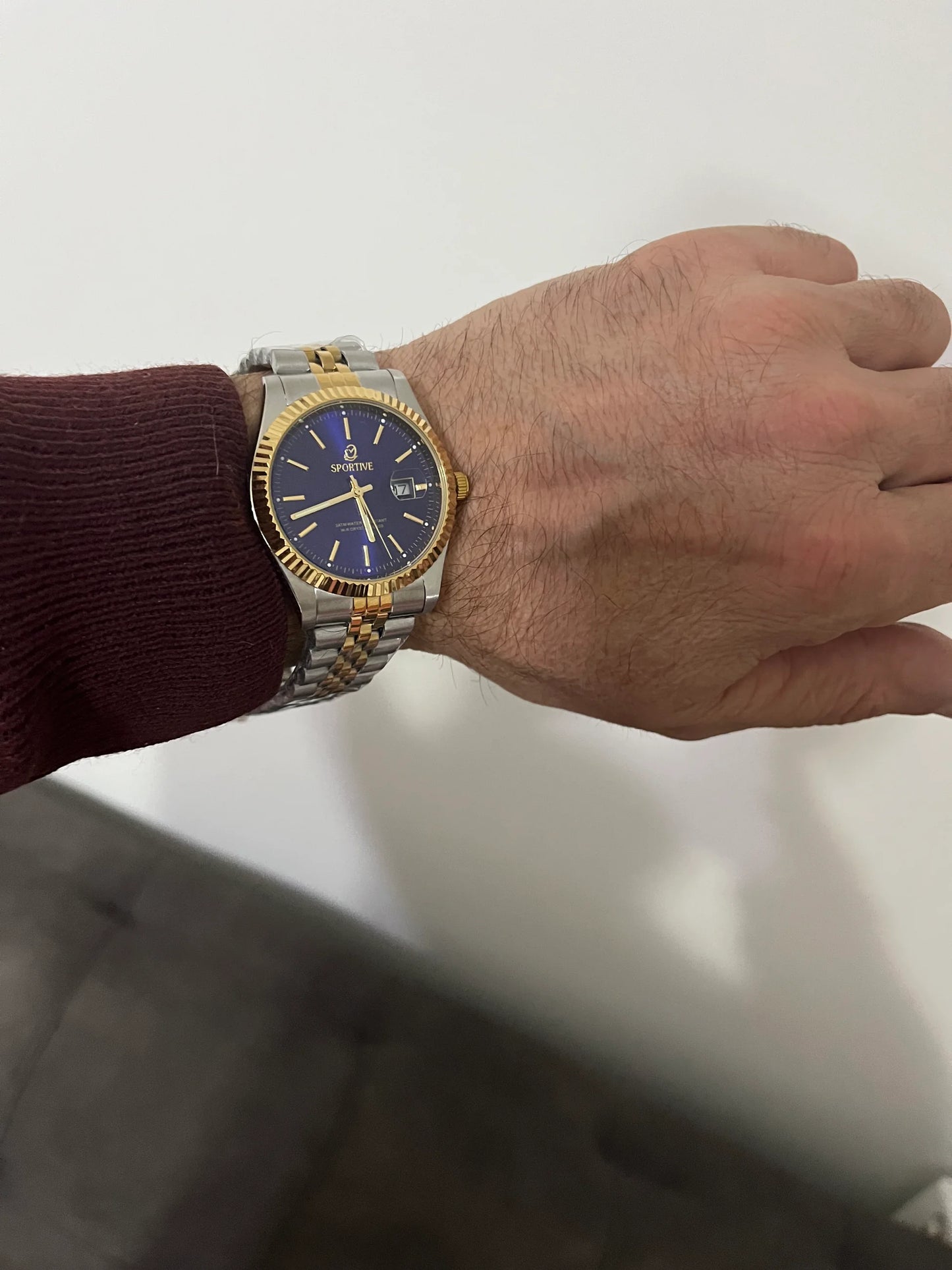 Lacivert Aura Erkek Saat / 40 MM