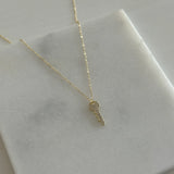 Minimal Anahtar Kuyumcu İşçiliği Kadın Kolye