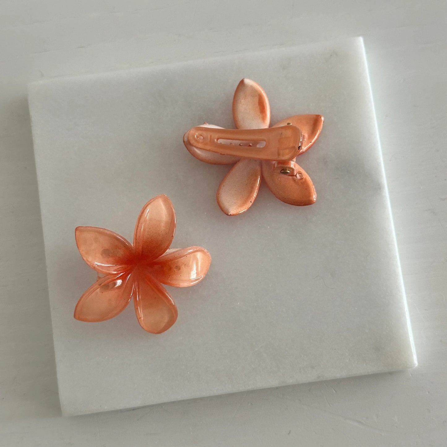 İkili Mandal Mini Aloha Toka (turuncu)