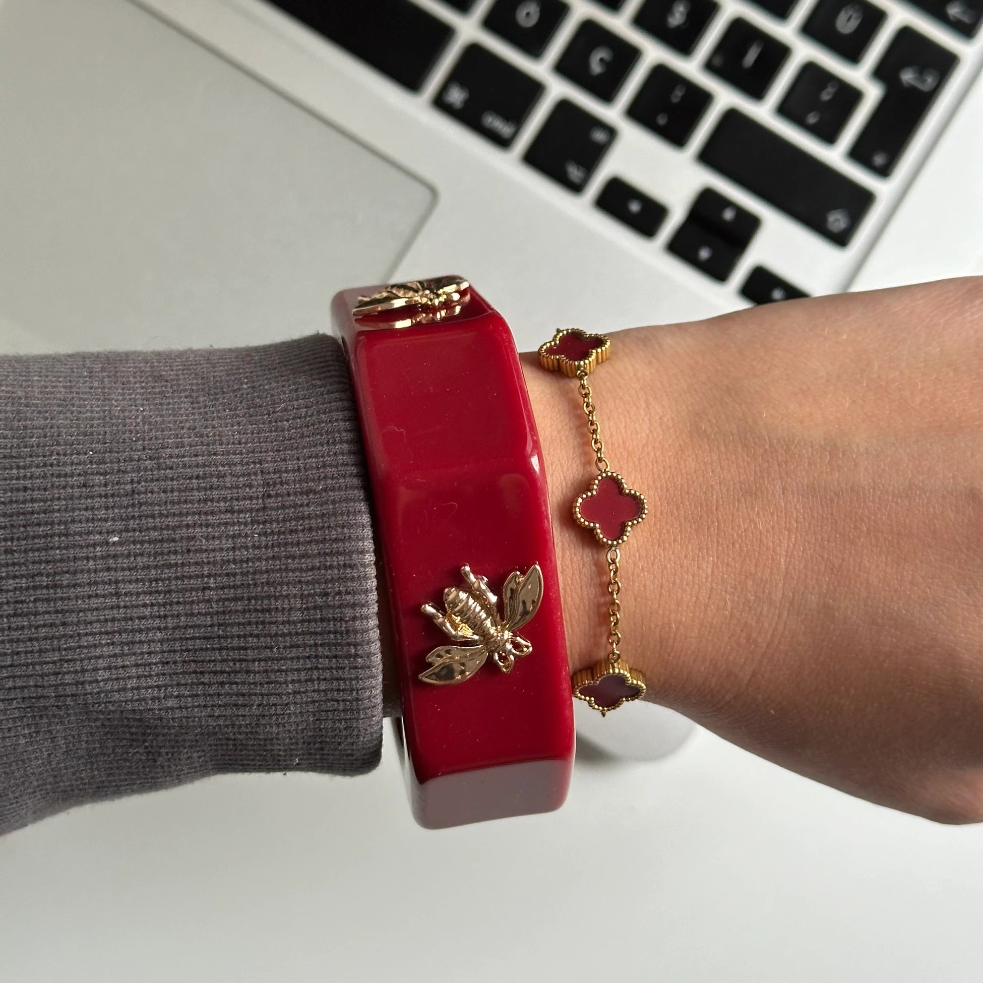 Arı Kemik Kelepçe Bilezik