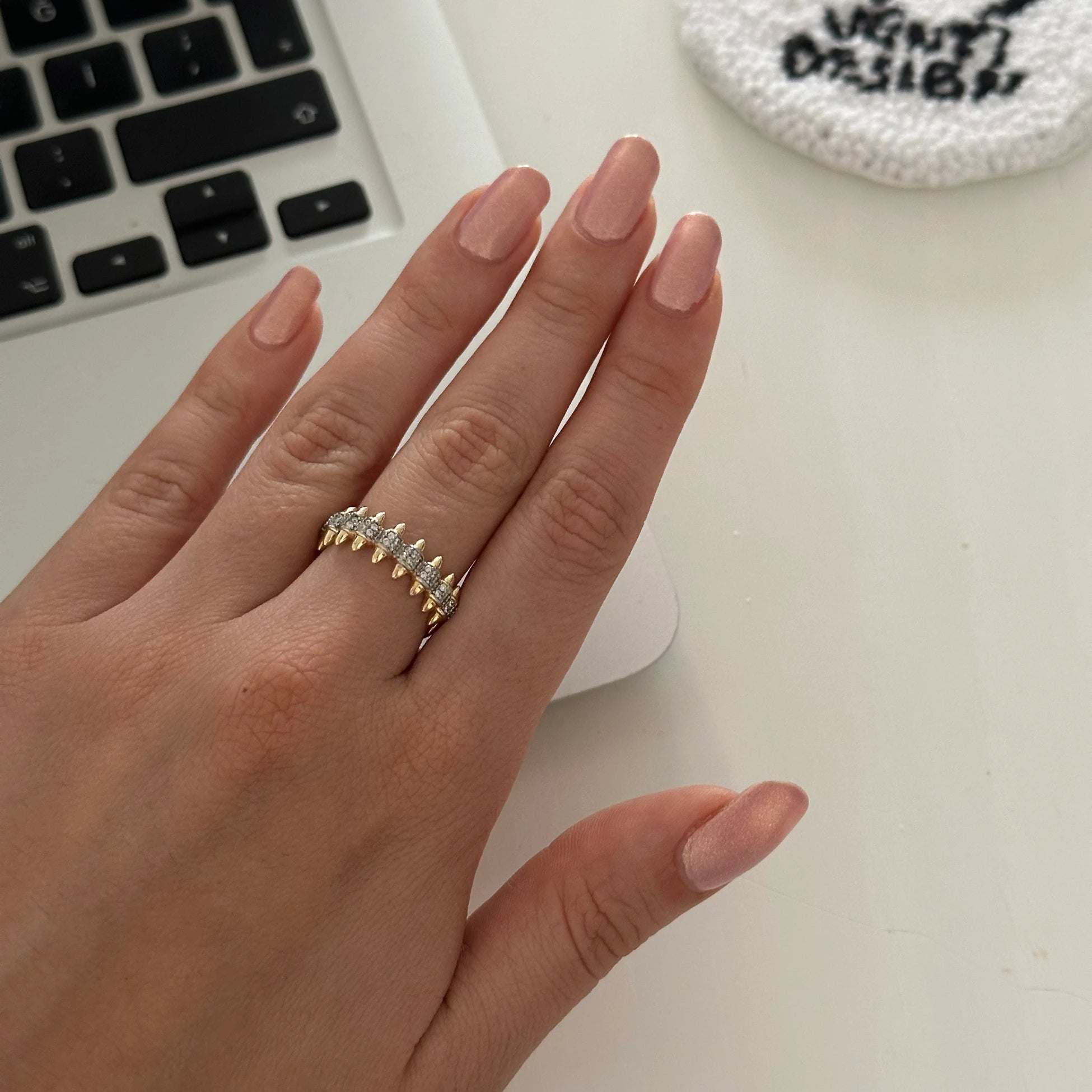 Sivri Zirkon Taş Yüzük