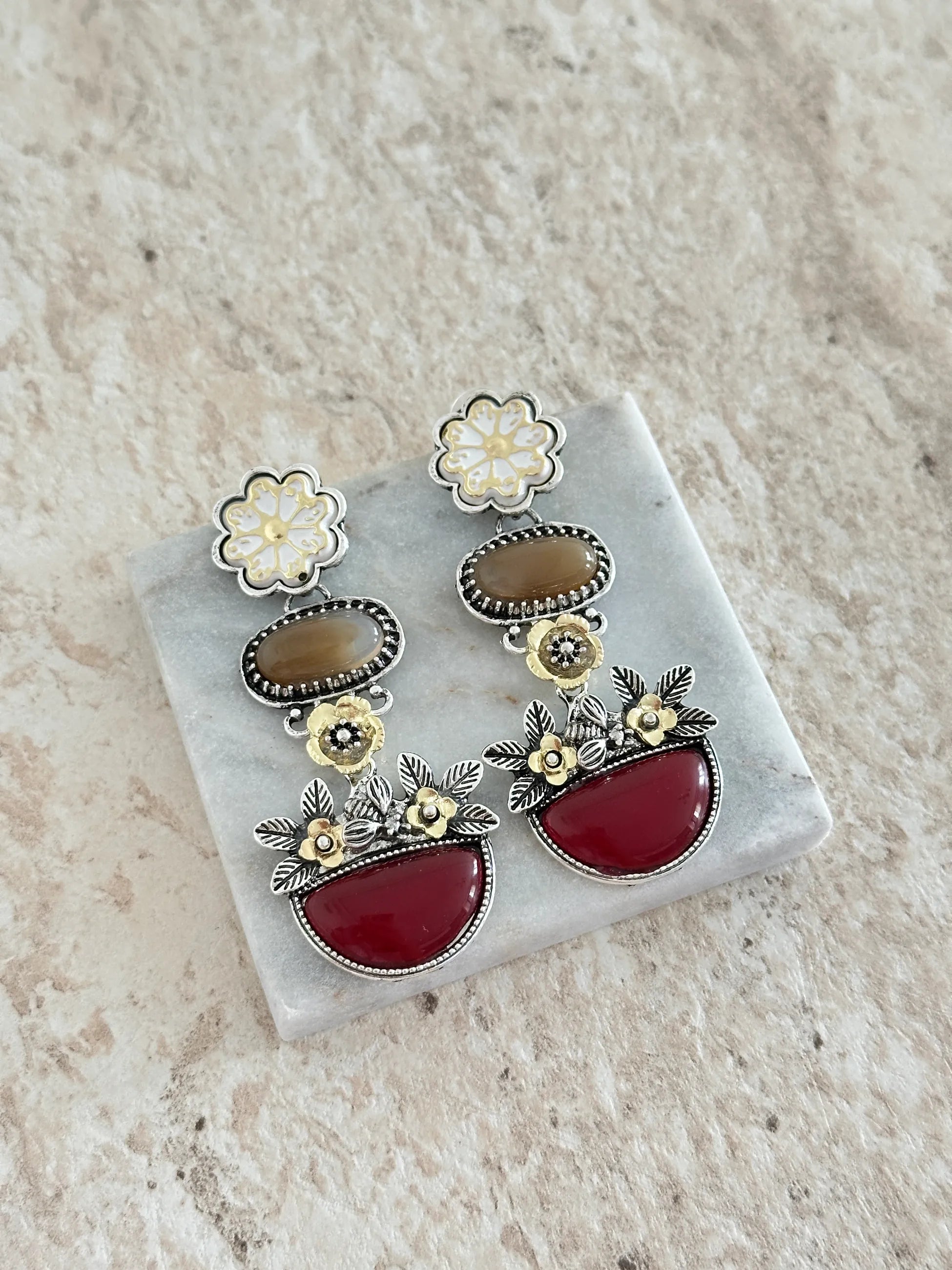 Etnik Tasarım Kadın Küpe