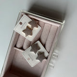 Zirkon Yıldız Küpe (gold)