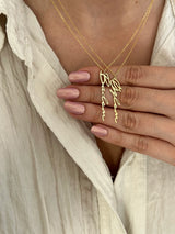 İmza İsim Kolye (925 ayar gümüş)