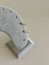 '01' 925 Ayar Gümüş Dik Taş Kadın Küpe