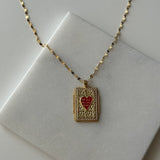 Love Çelik Tarot Kolye