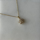 Baget Taş Mini Yıldız Kolye