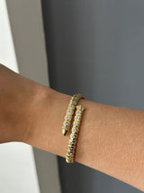 Zirkon Taş Sarmal Balık Kadın Bilezik